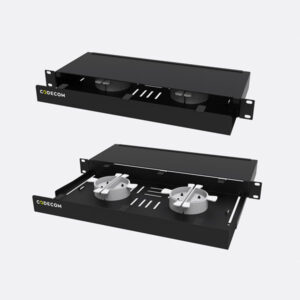 19” Rack Mount Cable Slack Management Storage Tray